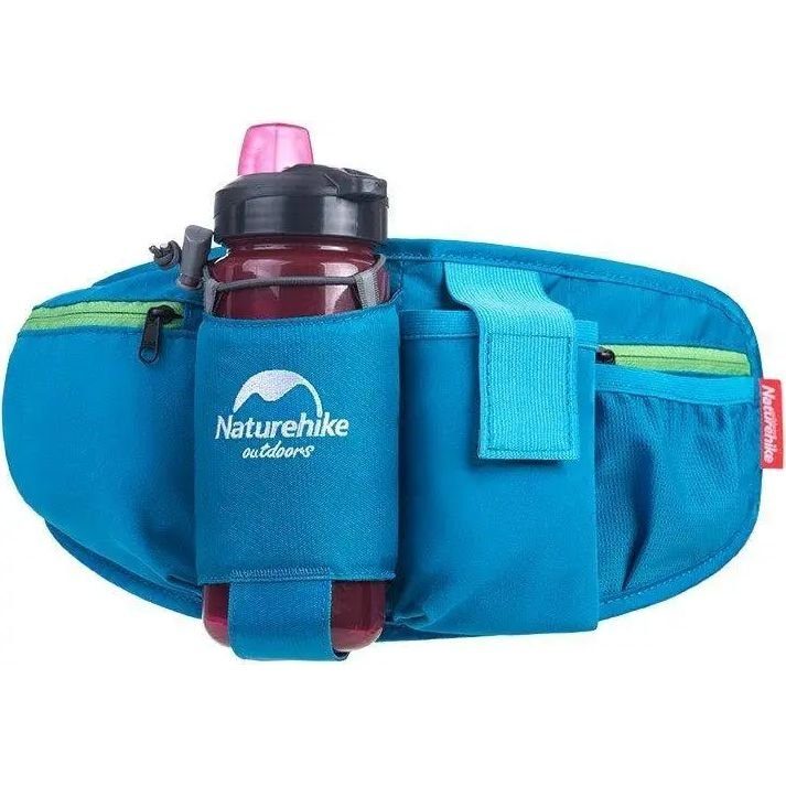 Сумка на пояс Naturehike Phone & bottle Updated 5 л, NH17E001-B, блакитна 2