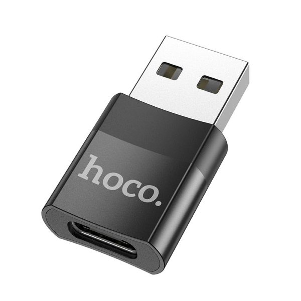 Перехідник Hoco UA17 USB Male to Type-C female USB2.0 adapter