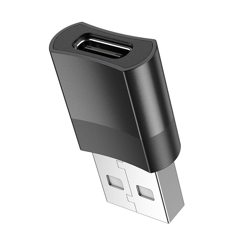 Перехідник Hoco UA17 USB Male to Type-C female USB2.0 adapter 4