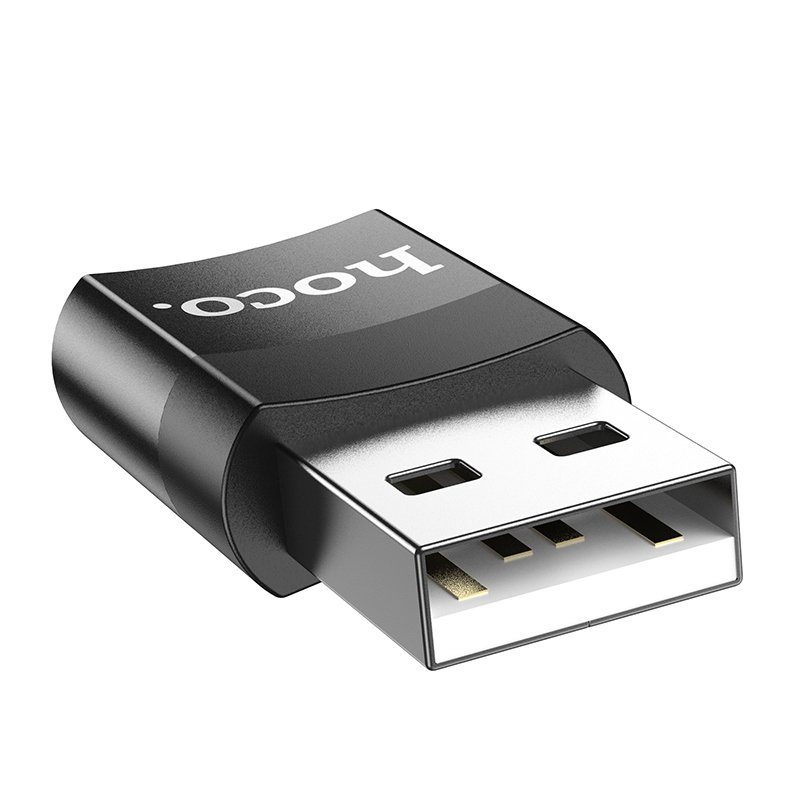 Перехідник Hoco UA17 USB Male to Type-C female USB2.0 adapter 3