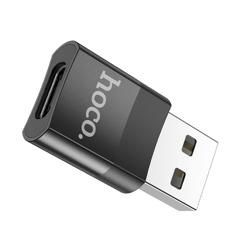 Перехідник Hoco UA17 USB Male to Type-C female USB2.0 adapter 7
