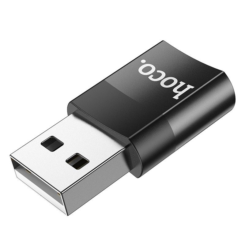 Перехідник Hoco UA17 USB Male to Type-C female USB2.0 adapter 5