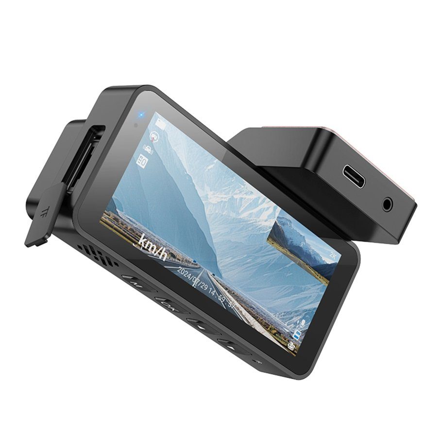 Відеореєстратор Hoco DV12 2K IPS Display WI-FI+GPS+Камера 6