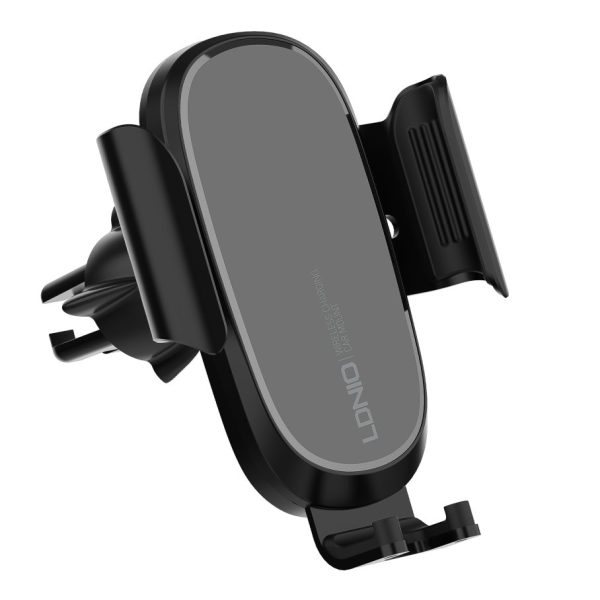 Автомобільний зарядний пристрій - автотримач LDNIO MW21 Wireless 15W