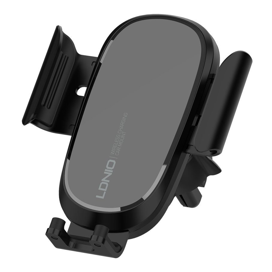 Автомобільний зарядний пристрій - автотримач LDNIO MW21 Wireless 15W 5