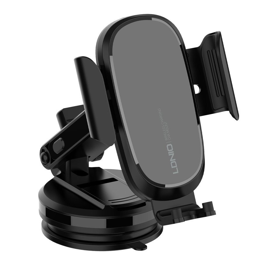 Автомобільний зарядний пристрій - автотримач LDNIO MW21-1 Wireless 15W 7