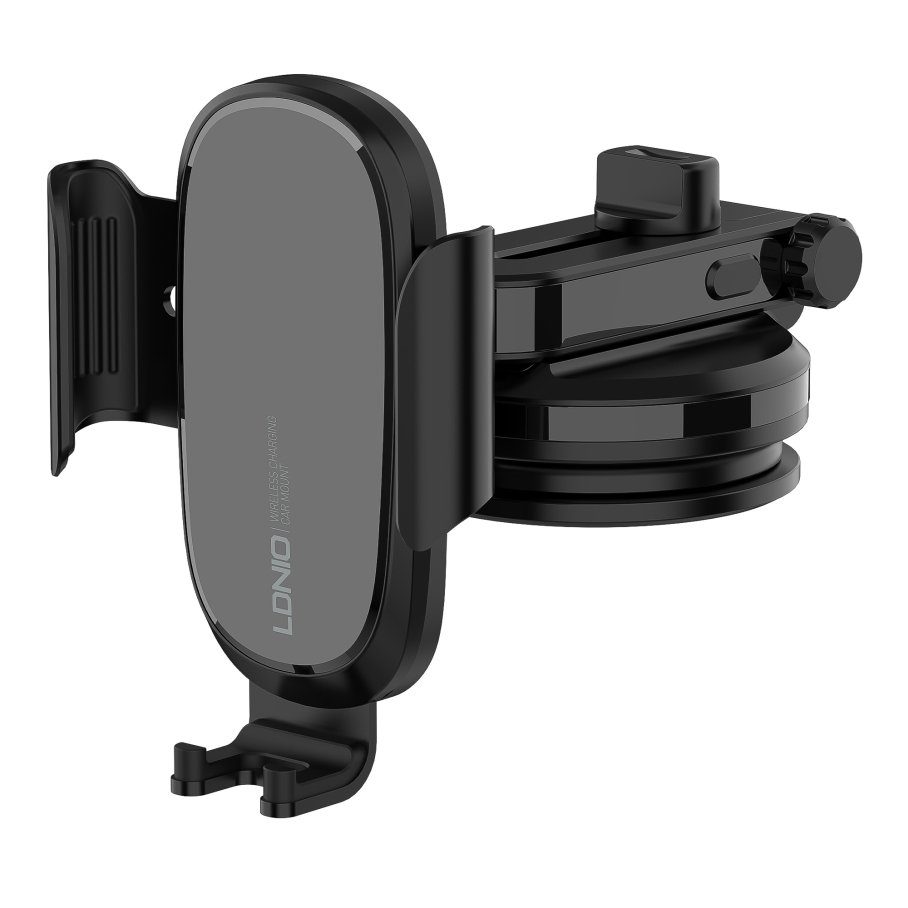 Автомобільний зарядний пристрій - автотримач LDNIO MW21-1 Wireless 15W 10