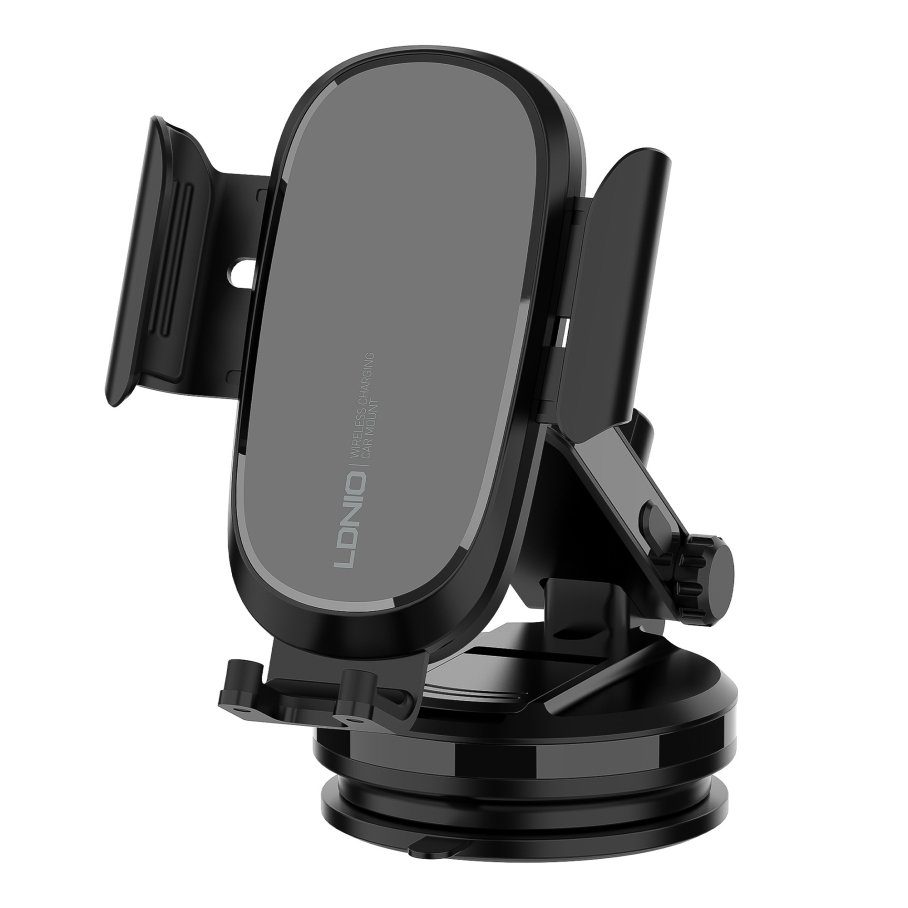 Автомобільний зарядний пристрій - автотримач LDNIO MW21-1 Wireless 15W