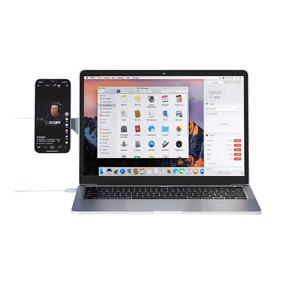 Бічний тримач для MagSafe БЗП Magnetic Wireless 5
