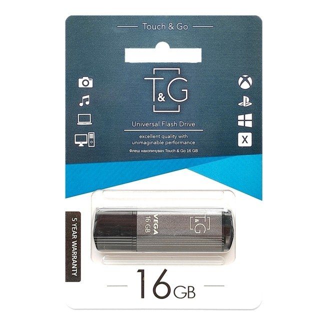 USB флеш-накопичувач T&G 16gb Vega 121 2