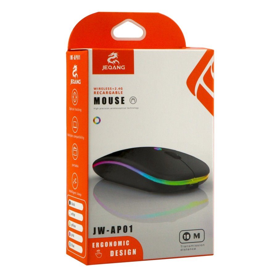 Wireless Миша JEQANG JW-AP01 BT5.1+2.4G 2