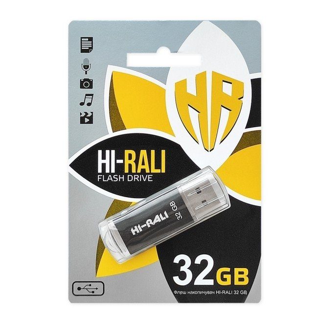 USB флеш-накопичувач Hi-Rali Rocket 32gb 2