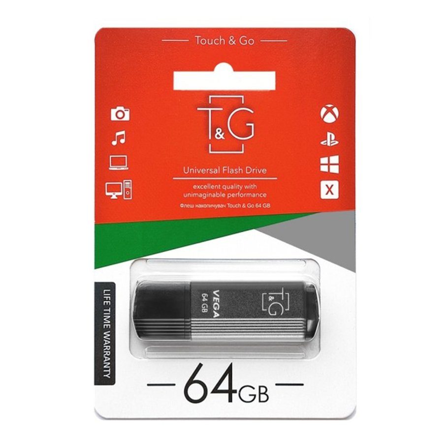 USB флеш-накопичувач T&G 64gb Vega 121 2