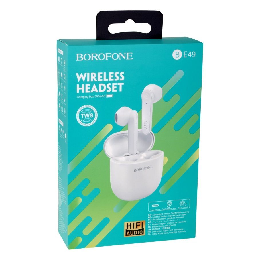Бездротова Стерео Гарнітура Borofone BE49 Serenity TWS 2