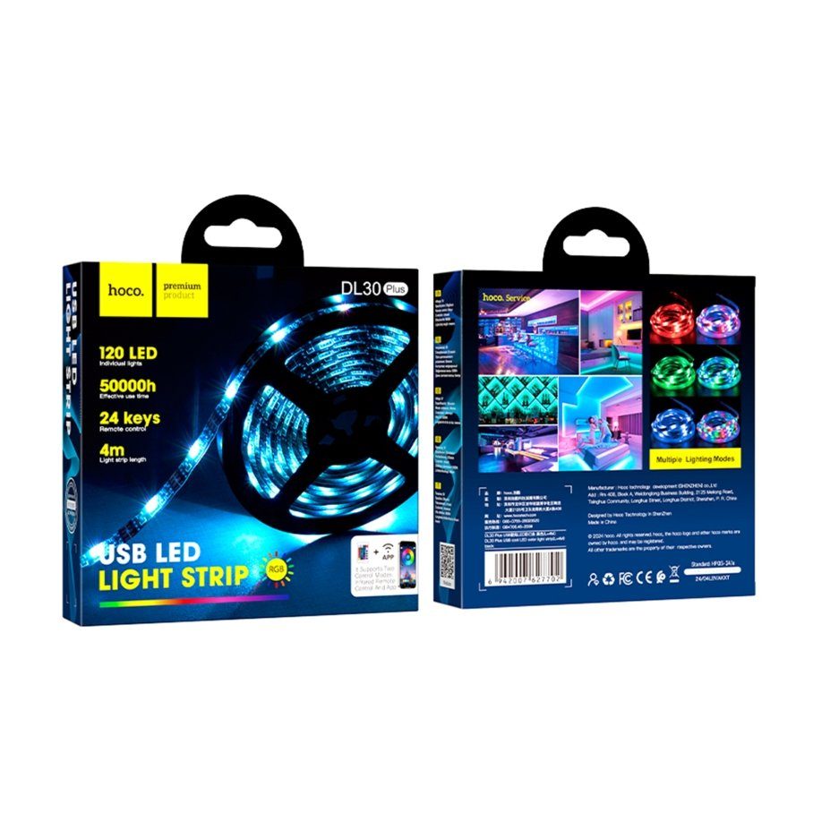 LED стрічка Hoco DL30 Plus 4м 5050 4