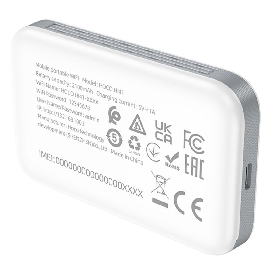 Модем Hoco HI41 Portable Mobile WiFi Transmitter (free sim) 6