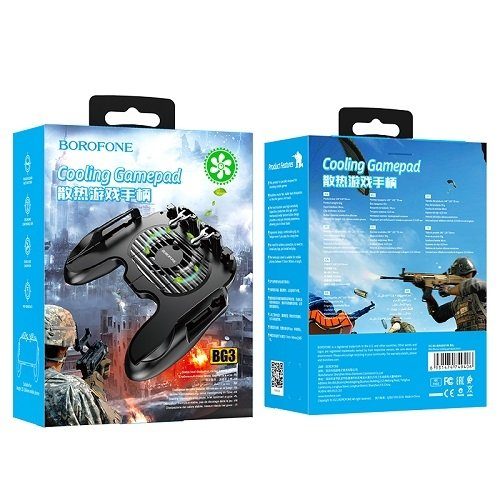 Механічний Геймпад Borofone BG3 Warrior Cooling Gamepad 5