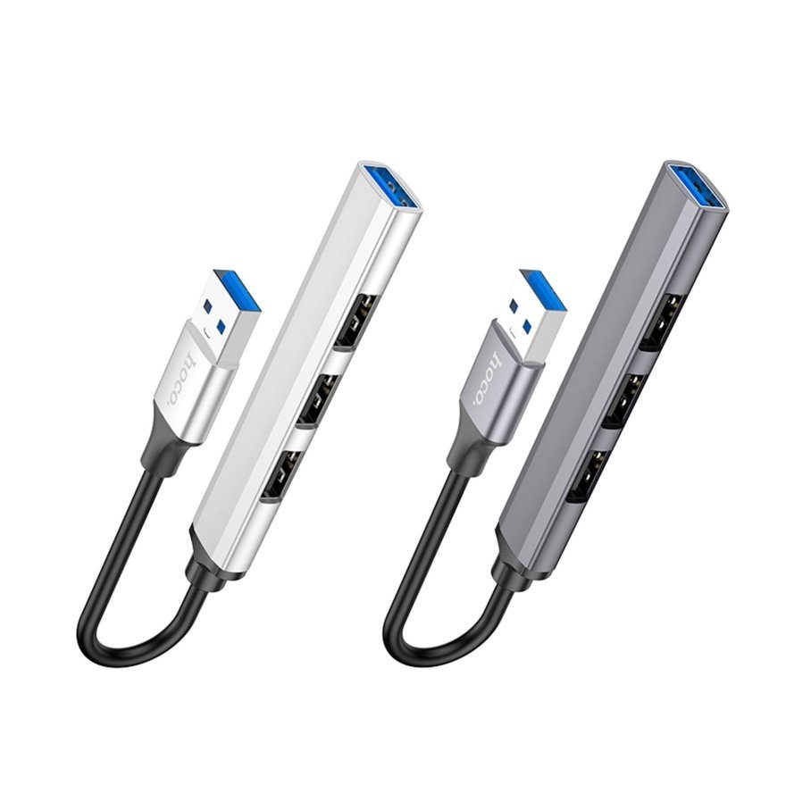 Хаб USB Hoco HB26 4 in 1 adapter(USB to USB3.0+USB2.0*3)