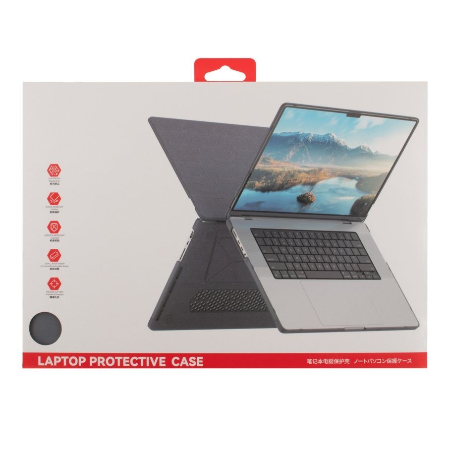 Накладка PC+Fabric AMO-TRI for MacBook Pro 16" 2024/2023/2021 （A2485/A2780/A2991） 2