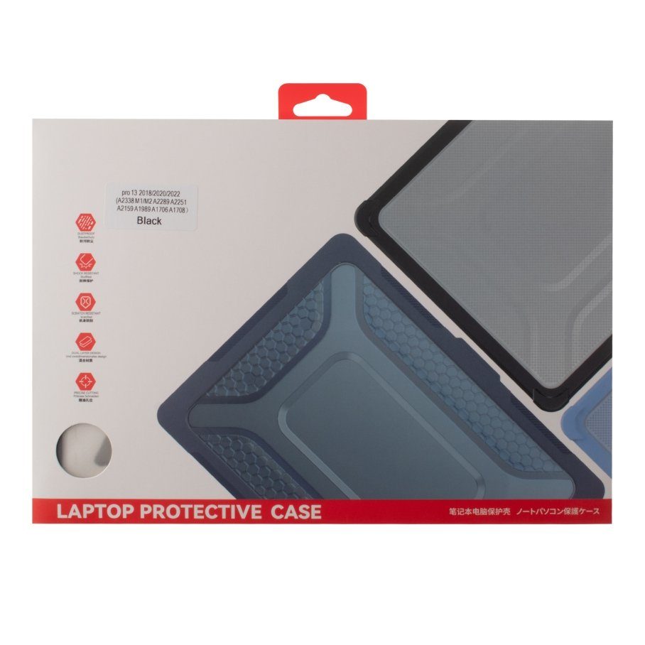 Накладка TPU+PC Color Diagram for MacBook Pro 13" 2018/2020/2022 （A2338/A2289/A2251/A1989) 2