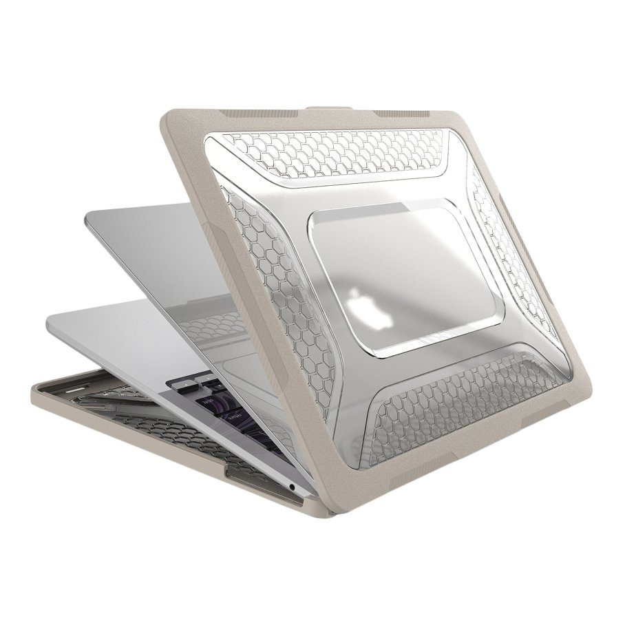 Накладка TPU+PC Hex Shield for MacBook Pro 13" 2018/2020/2022 （A2338/A2289/A2251/A1989) 11