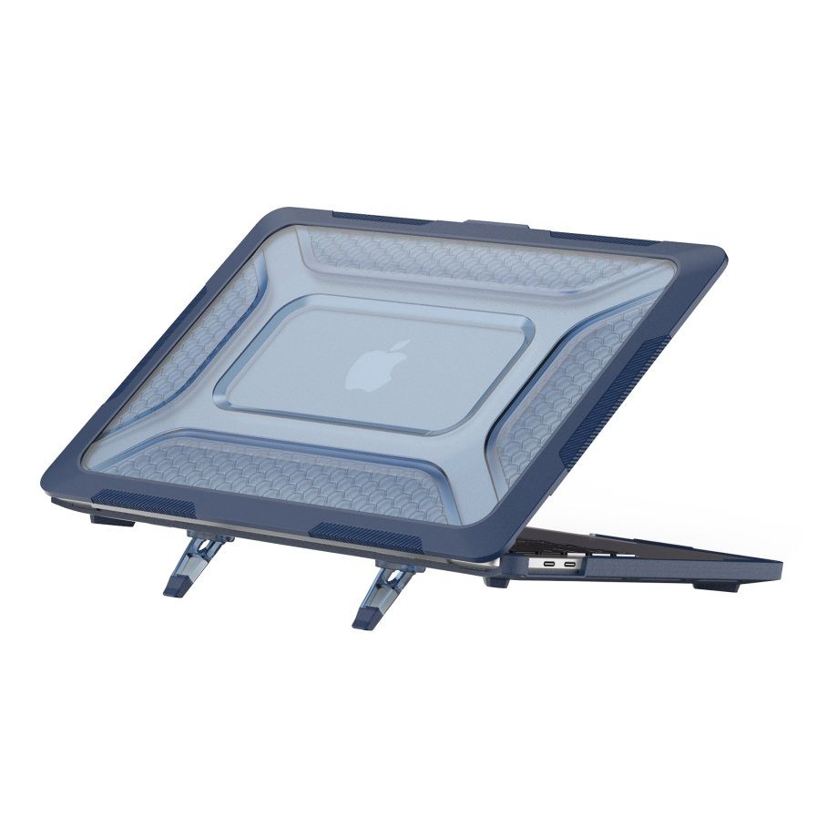 Накладка TPU+PC Hex Shield for MacBook Pro 13" 2018/2020/2022 （A2338/A2289/A2251/A1989) 3
