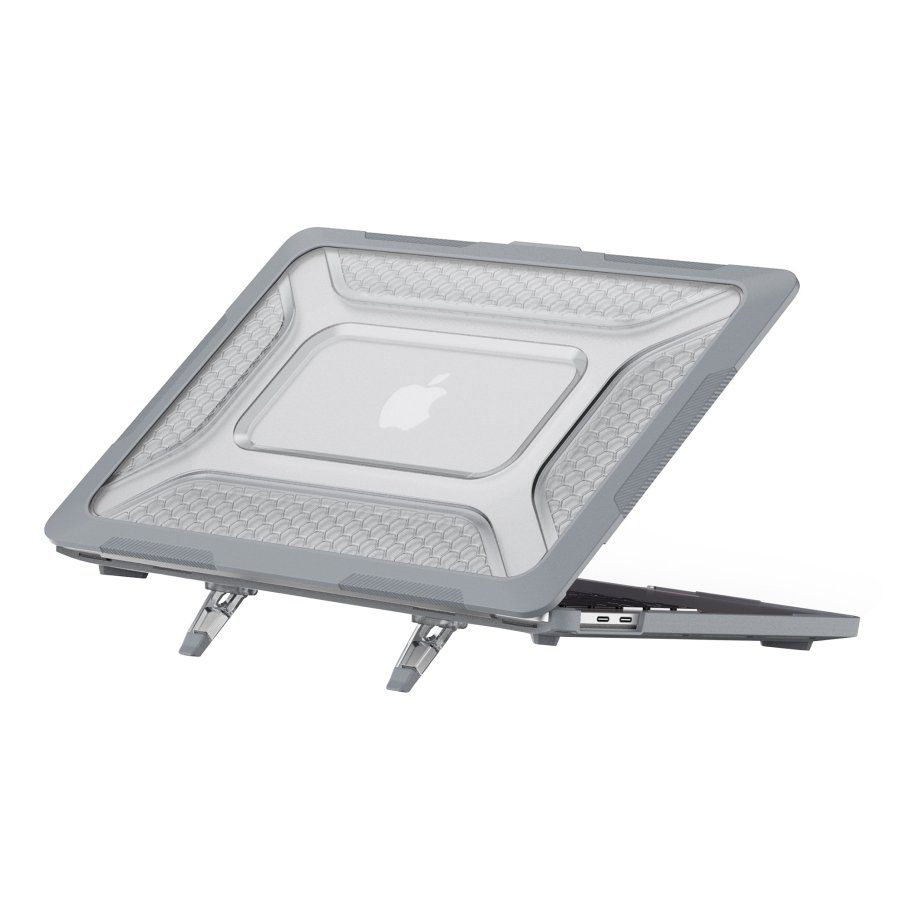 Накладка TPU+PC Hex Shield for MacBook Pro 13" 2018/2020/2022 （A2338/A2289/A2251/A1989) 4