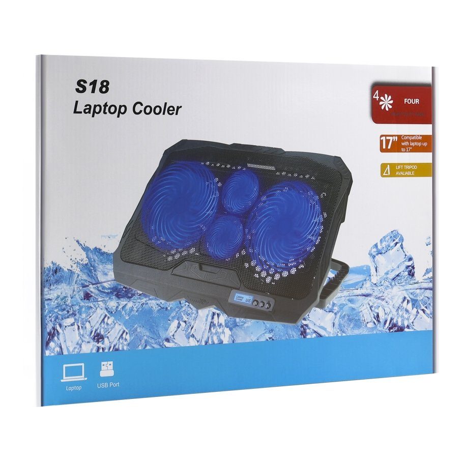 Підставка для Ноутбука Givecool S18 (with display) 2