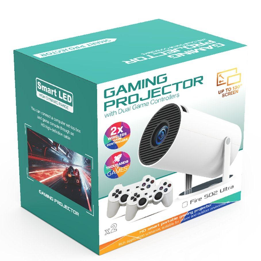 Проектор FIRE 502 Ultra HD + Games 2