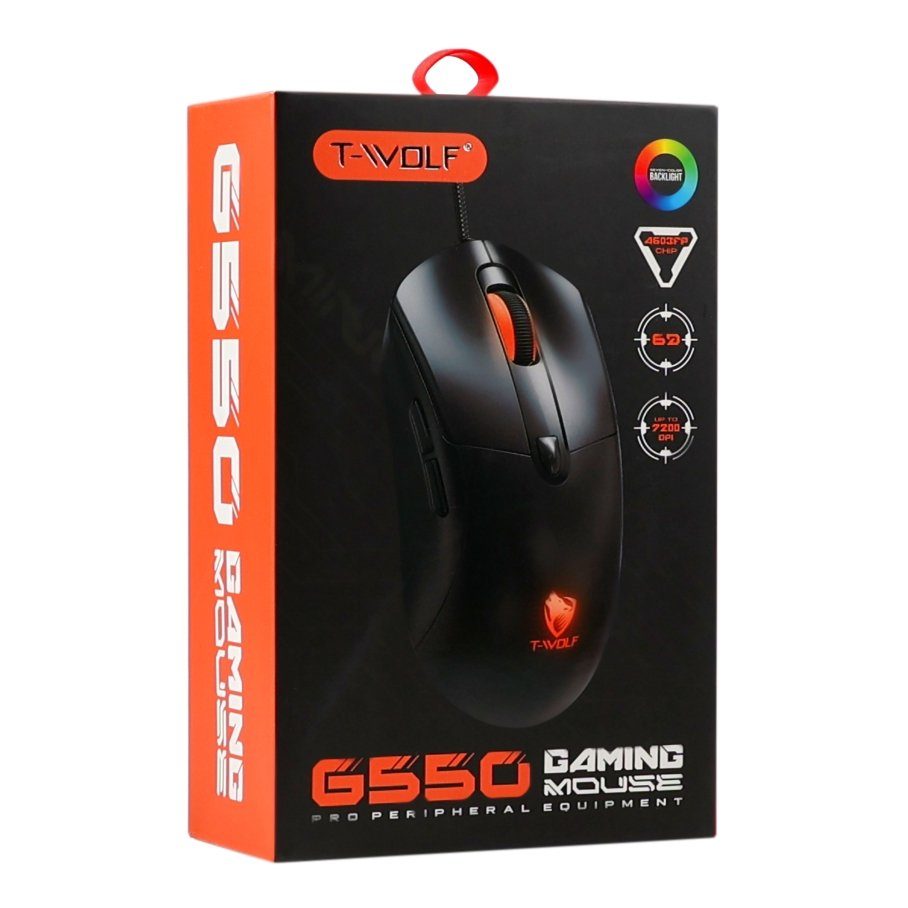 USB Миша Ігрова TWolf G550 3