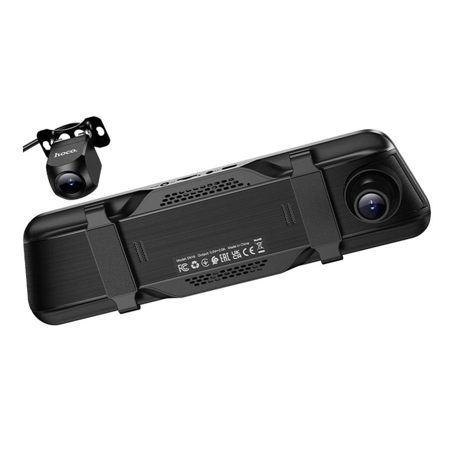 Відеореєстратор Hoco DV16 9.66-inch IPS+Камера Заднього Виду 4