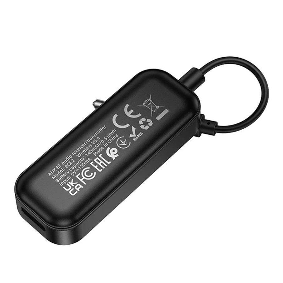 FM-трансмітер Borofone BC62 AUX RX/TX/Bluetooth 5.4/Battery 140mAh 7