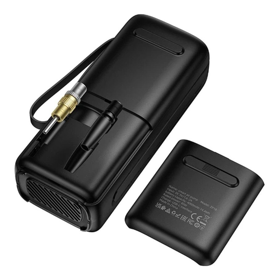 Автомобільний компресор Hoco ZP18 4000mAh 3