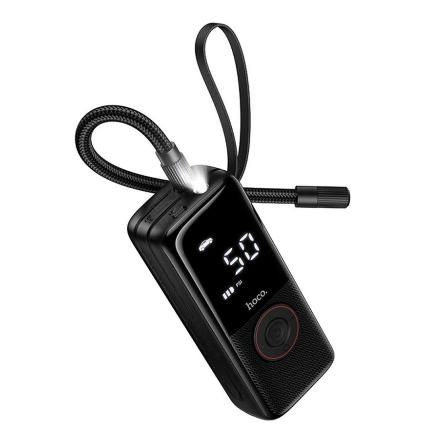 Автомобільний компресор Hoco ZP18 4000mAh 5