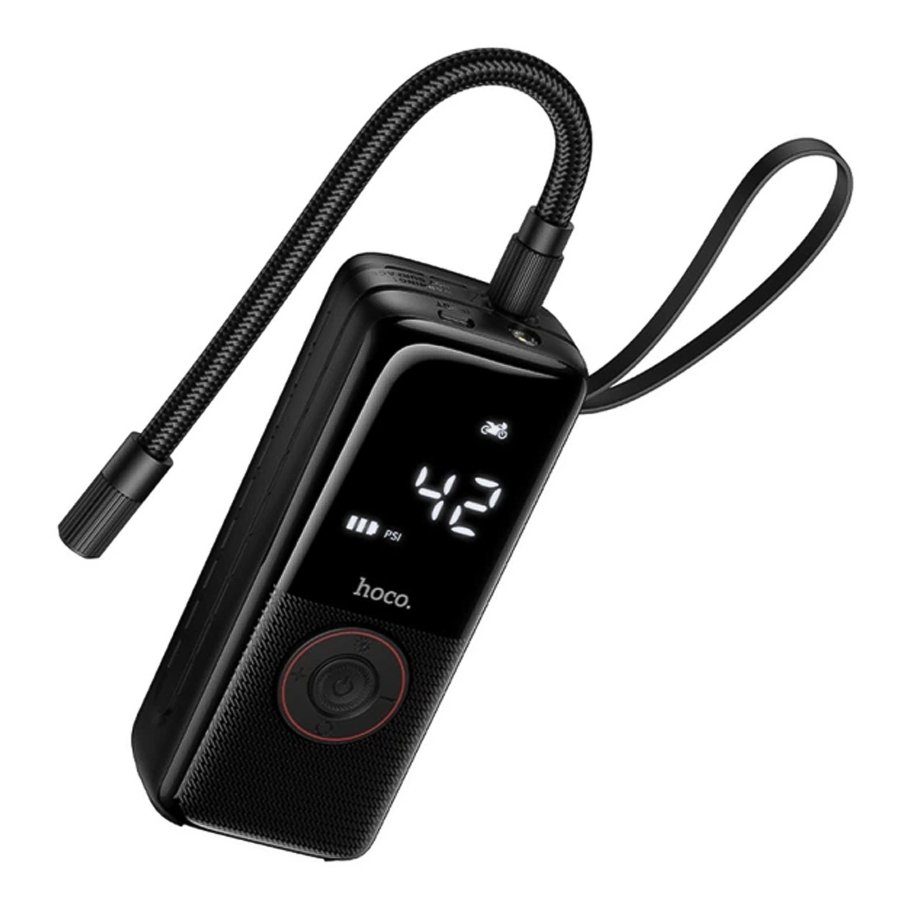 Автомобільний компресор Hoco ZP18 4000mAh 4