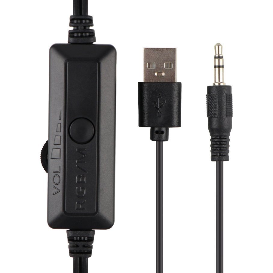 Комп'ютерні колонки Kisonli X17 RGB 4