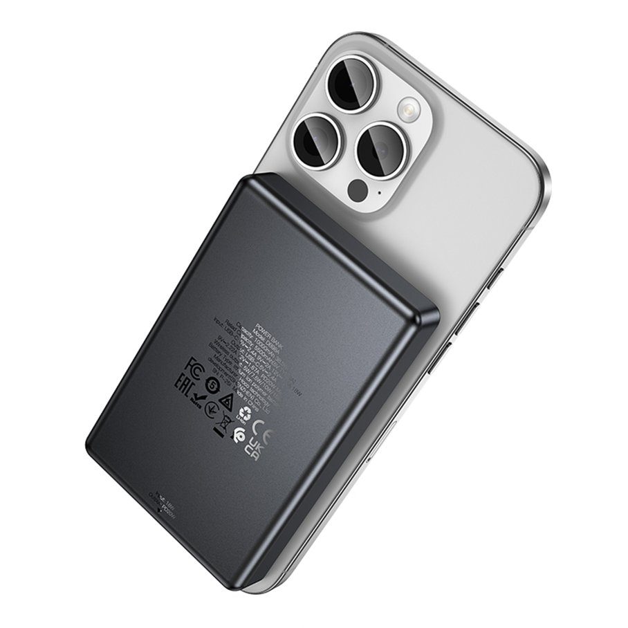 Універсальна Мобільна Батарея Power Bank Hoco DB98A Storm PD20W Wireless magnetic 10000mAh 3