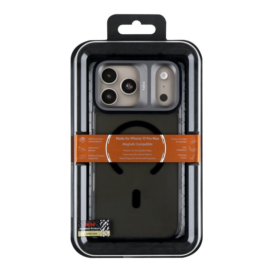 Чохол Kajsa Trans-Shield with MagSafe для iPhone 17 Pro Max 5