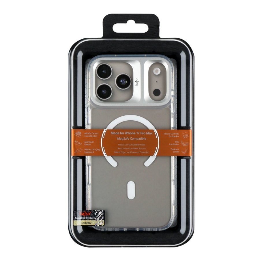 Чохол Kajsa Trans-Shield with MagSafe для iPhone 17 Pro Max 4