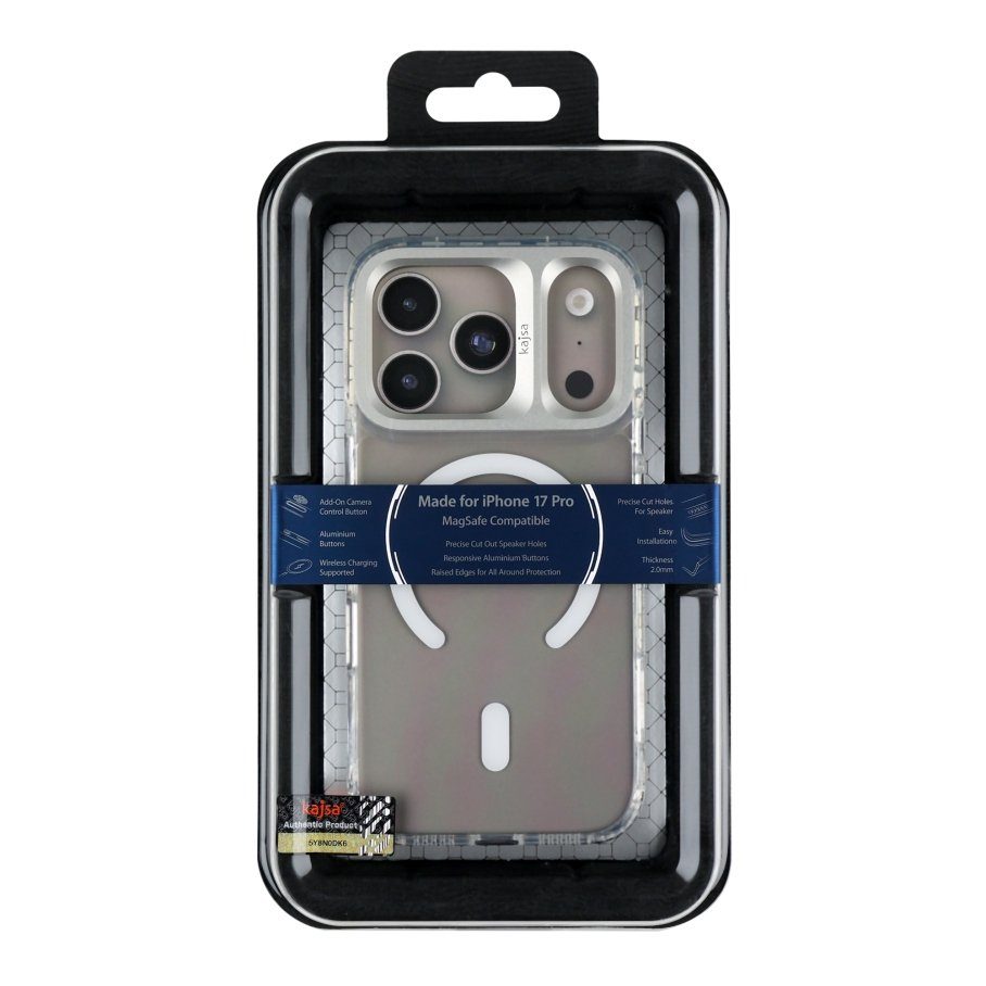 Чохол Kajsa Trans-Shield with MagSafe для iPhone 17 Pro 5