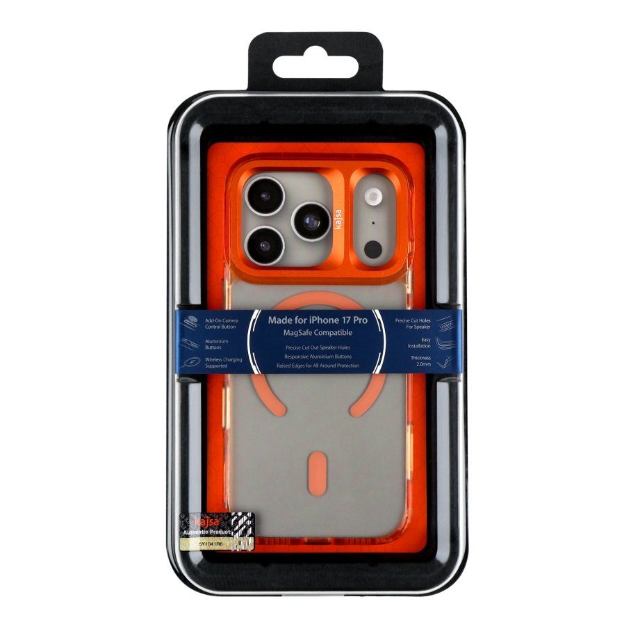 Чохол Kajsa Trans-Shield with MagSafe для iPhone 17 Pro 4