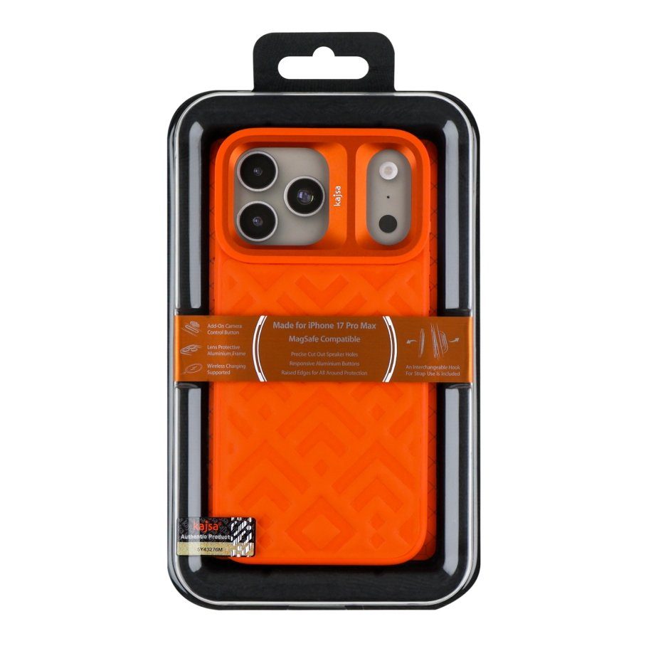 Чохол Kajsa Briquette Collection Rhombus with MagSafe для iPhone 17 Pro Max 6