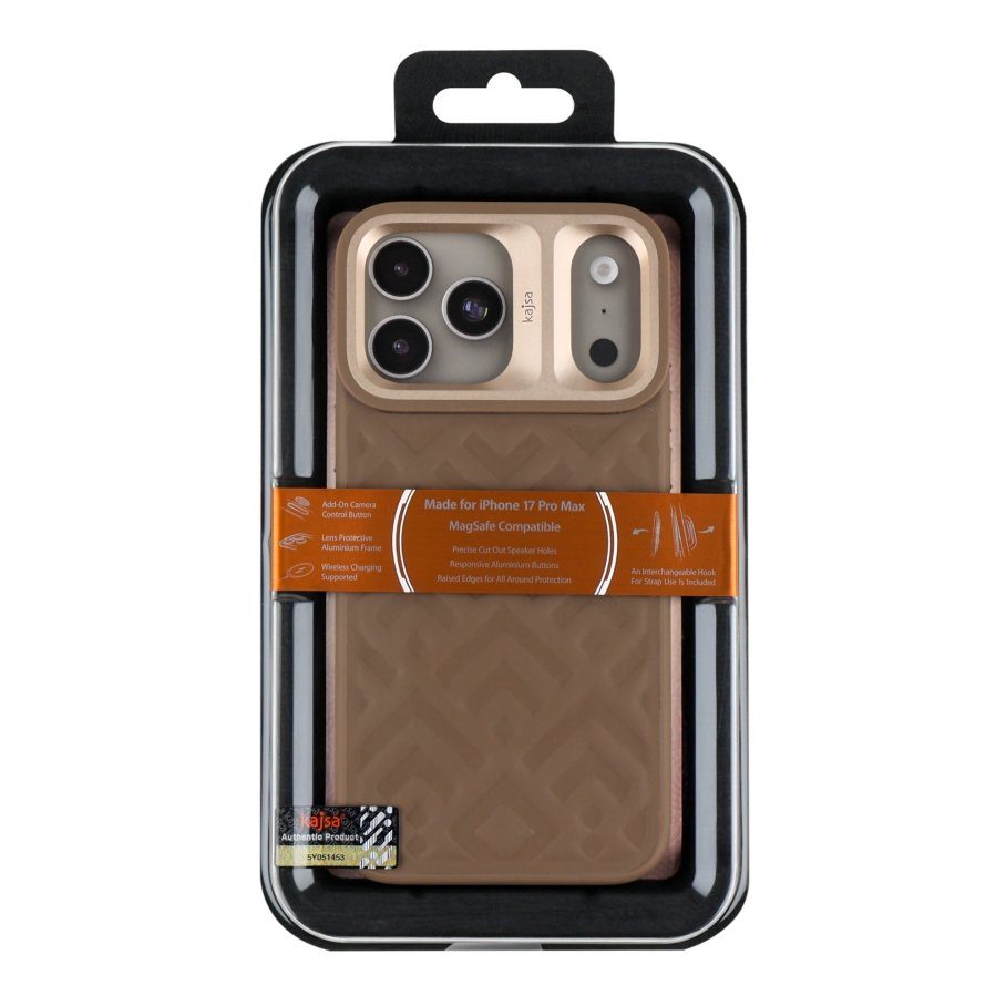 Чохол Kajsa Briquette Collection Rhombus with MagSafe для iPhone 17 Pro Max 4