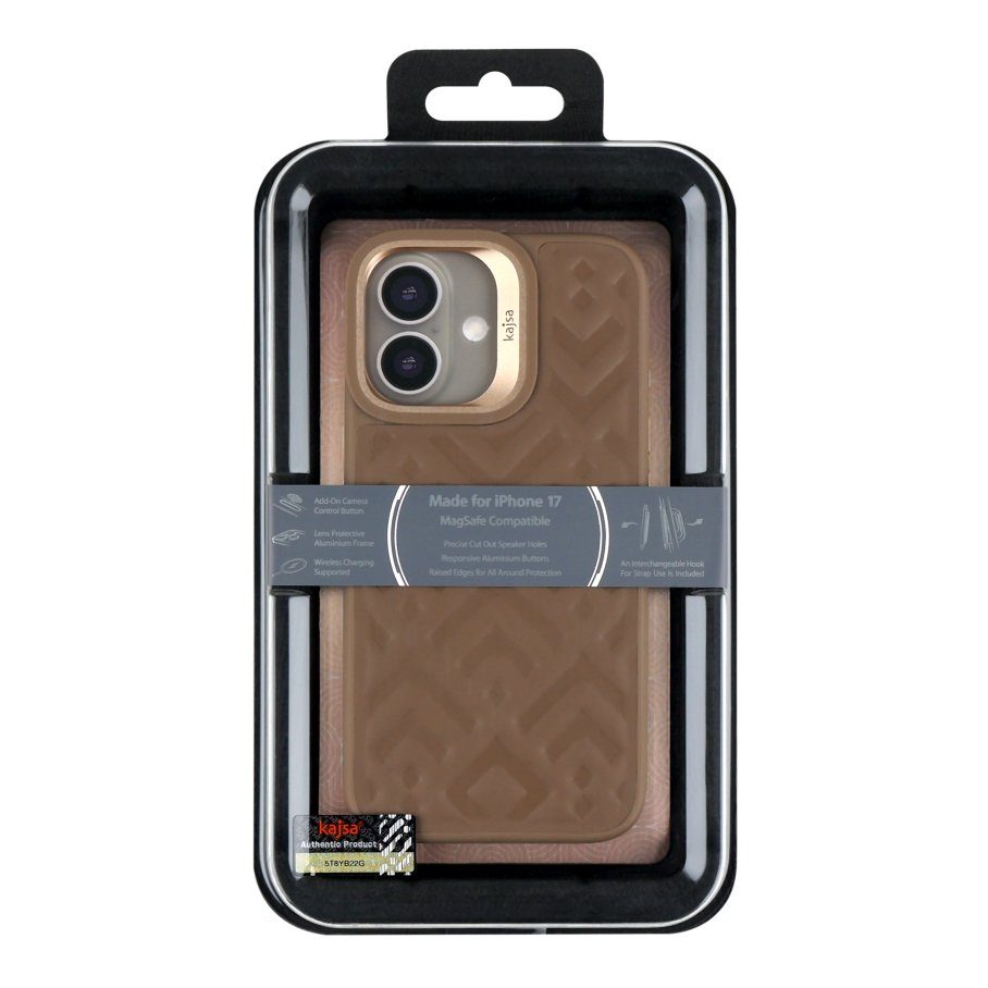 Чохол Kajsa Briquette Collection Rhombus with MagSafe для iPhone 17 4