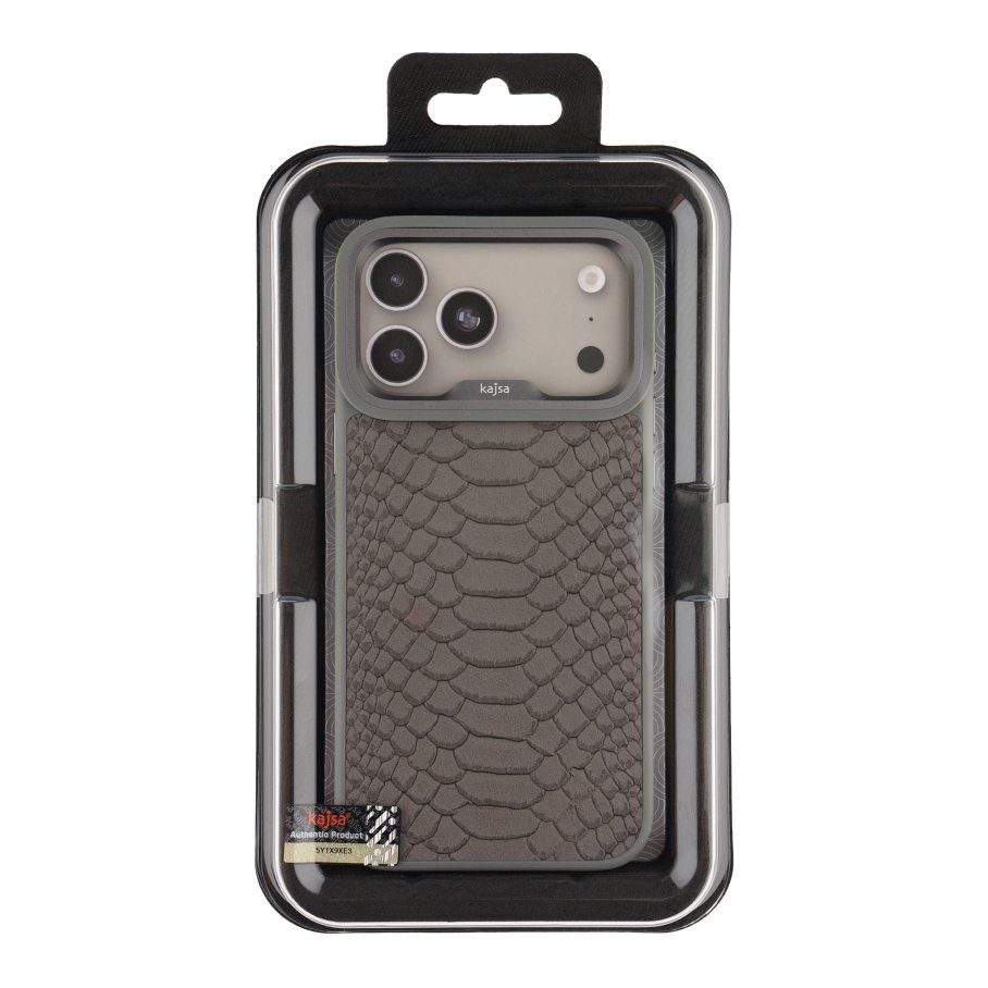 Чохол Kajsa Glamorous Collection Snake Pattern with MagSafe для iPhone 17 Pro 5