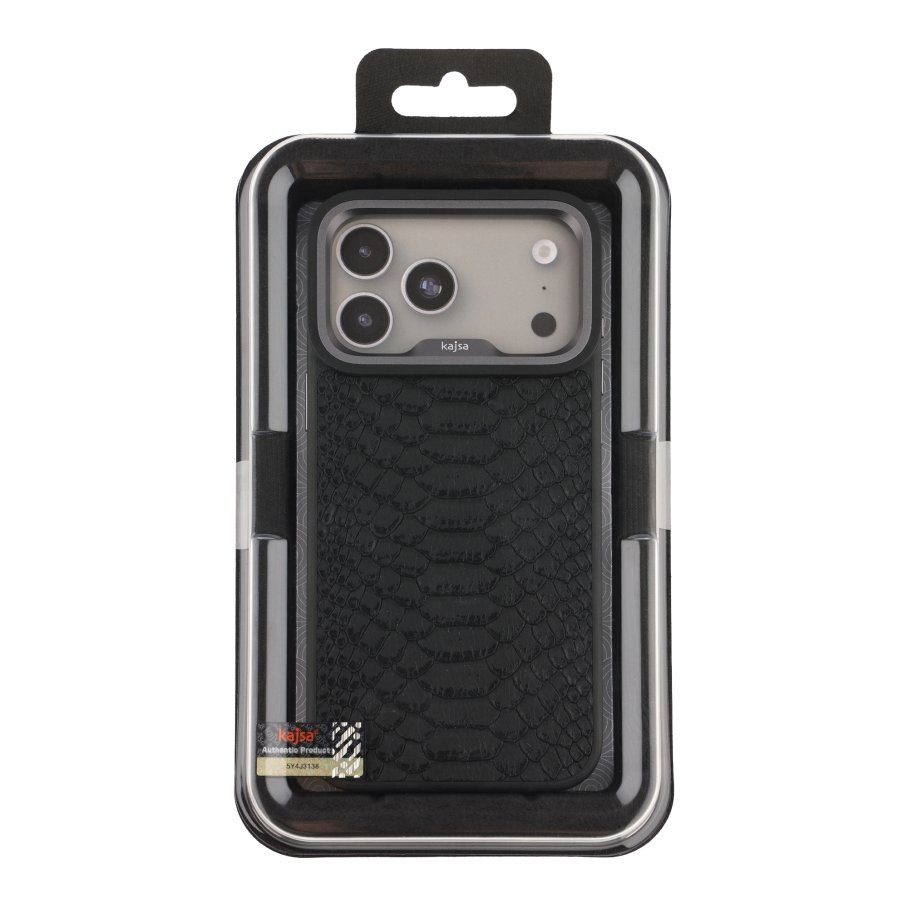 Чохол Kajsa Glamorous Collection Snake Pattern with MagSafe для iPhone 17 Pro 2