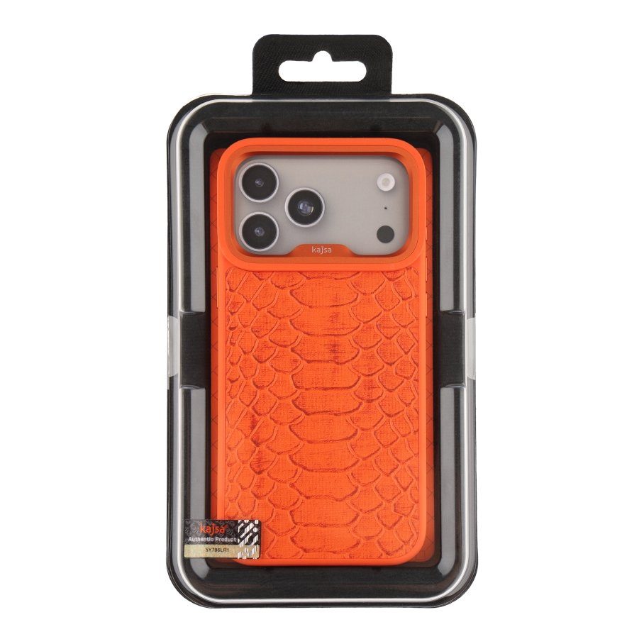 Чохол Kajsa Glamorous Collection Snake Pattern with MagSafe для iPhone 17 Pro 6
