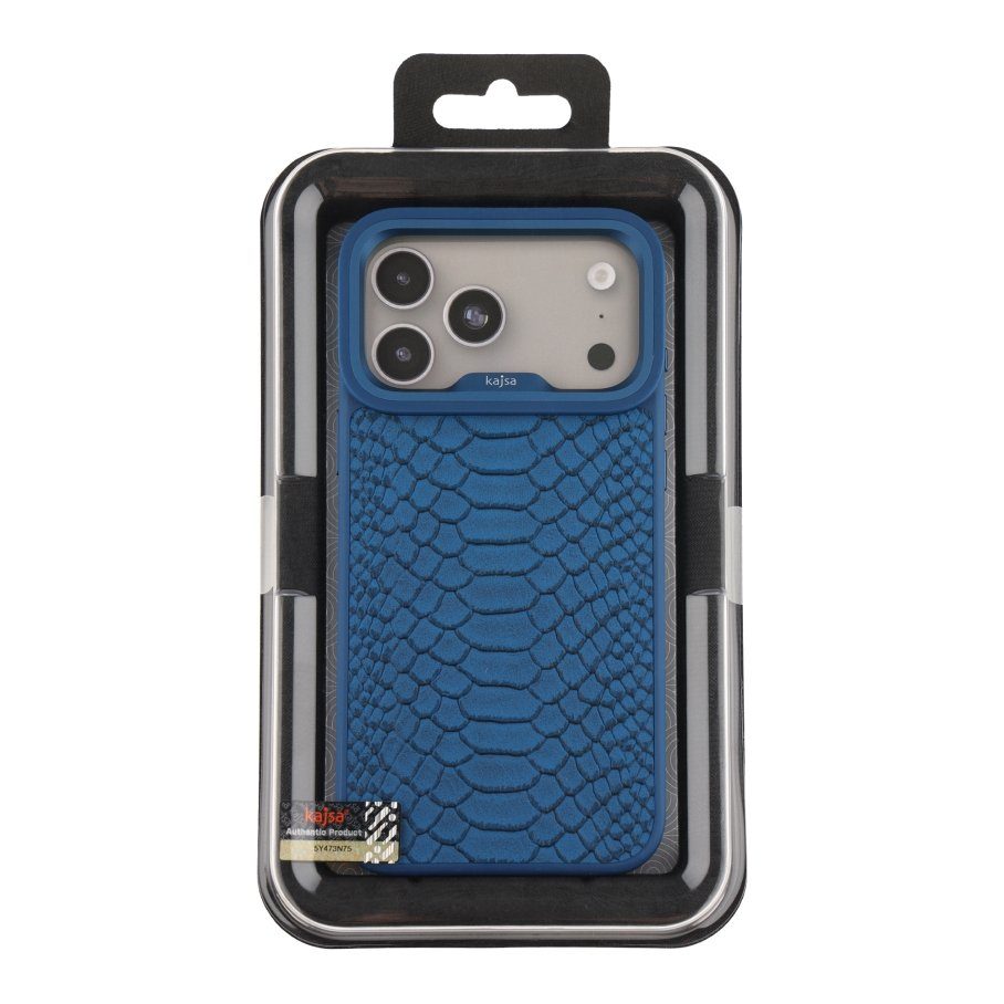 Чохол Kajsa Glamorous Collection Snake Pattern with MagSafe для iPhone 17 Pro 3