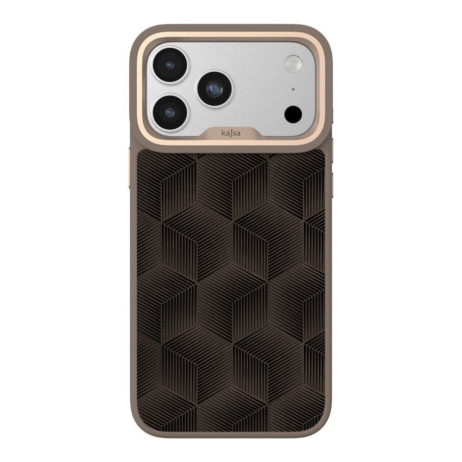 Чохол Kajsa Splendid Collection 3D Cube Pattern with MagSafe для iPhone 17 Pro Max 10
