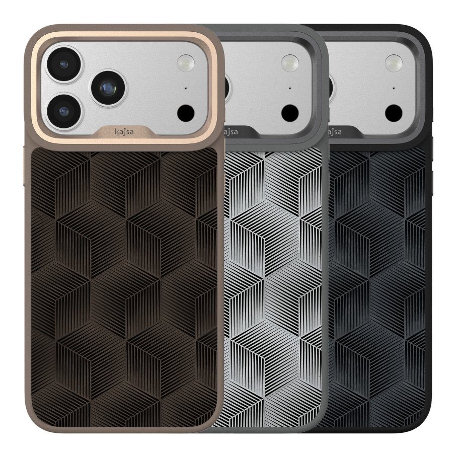 Чохол Kajsa Splendid Collection 3D Cube Pattern with MagSafe для iPhone 17 Pro